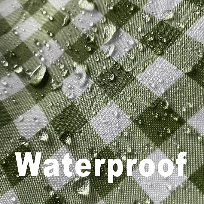 Classic Gingham Tablecloth Fabric - Image 3