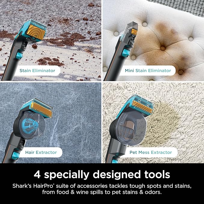 Shark StainStriker HairPro Portable Carpet, Upholstery & Area Rug Cleaner - Image 8
