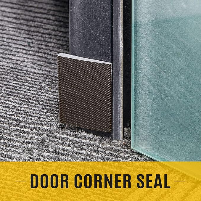 Zonon 16 Pieces Door Corner Seal Weatherstripping Exterior Door Frame Seal - Image 4