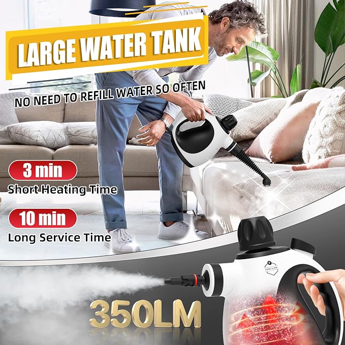 Pressurized Multi-Surface Handheld Steam Cleaner - Image 4