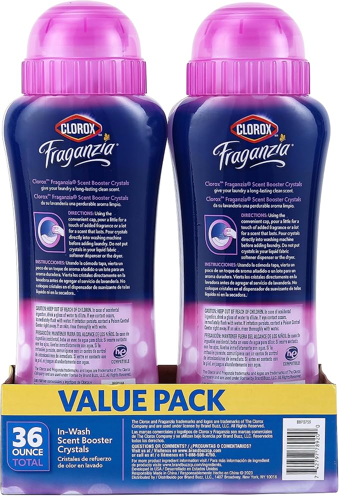Clorox Fraganzia Laundry Scent Booster Crystals in Spring Scent - Image 6
