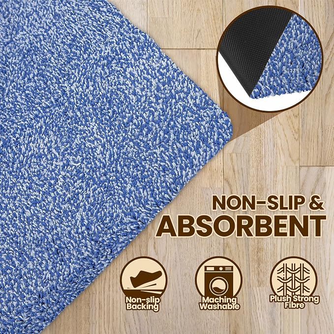 Premium Microfiber Indoor Door Mat – 32"x48" Washable Entry Mat, Waterproof - Image 5