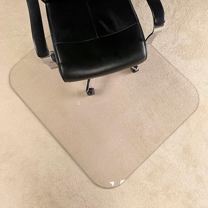 2Pack Crystal Clear 1/5" Thick 59" x 47" Heavy Duty Hard Chair Mat, Can be Used - Image 3