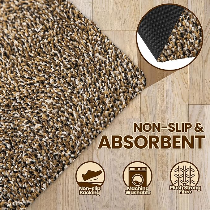 Premium Microfiber Indoor Door Mat – 20"x30" Washable Entry Mat, Waterproof - Image 5
