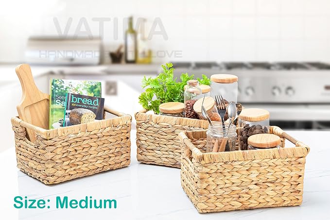 Water Hyacinth Storage Baskets - Image 9