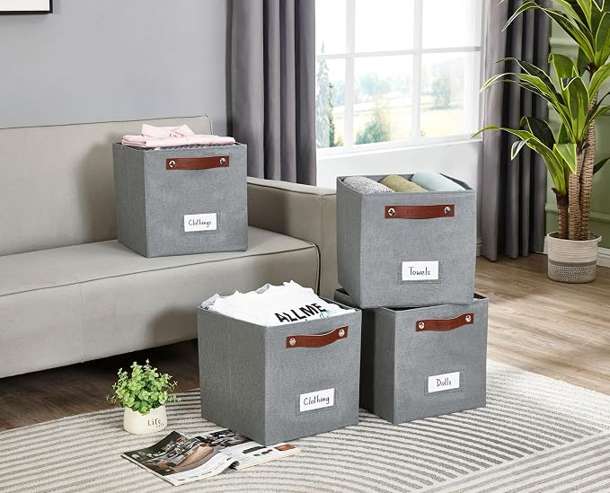DECOMOMO Storage Bins, Cube Storage Bin - Image 4