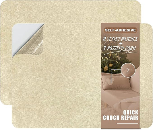 Azobur Fabric Couch Repair Patch 8.3 x 11 inches, Self-Adhesive Fabric Repair by Azobur