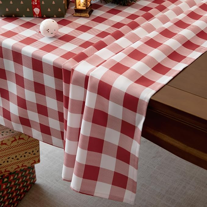 Classic Gingham Tablecloth Fabric - Image 5