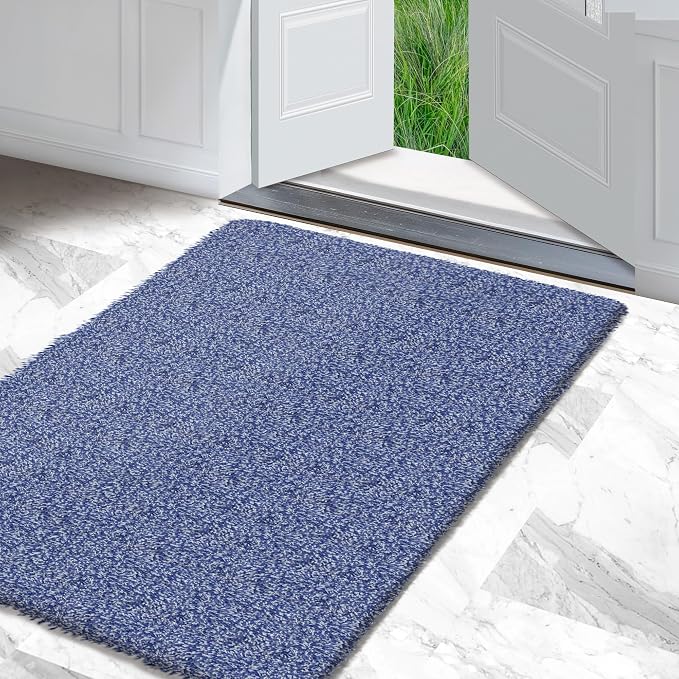 Premium Microfiber Indoor Door Mat – 36"x60" Washable Entry Mat, Waterproof by RugMast