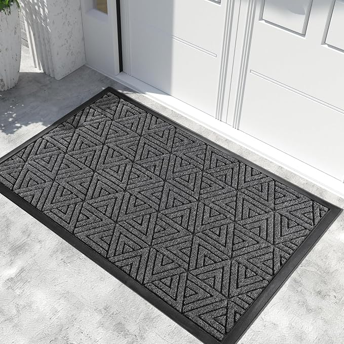 Yimobra Extra Large Door Mat 60x32, All-Weather Waterproof Non-Slip Welcome by Yimobra