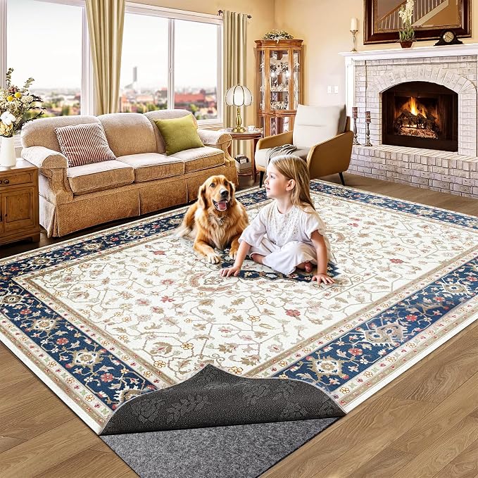 Non-Slip Rug Pads 1/4” Thick, 2x6Ft Waterproof Rugs Non Skid Rug Pad - Image 9