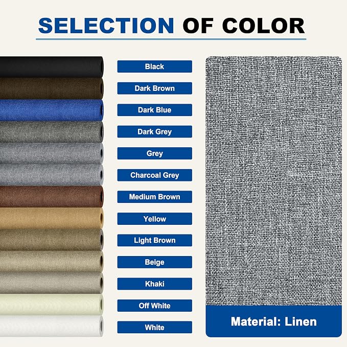 KING MOUNTAIN Linen Repair Patches, Self-Adhesive Linen Fabric Patches - Image 6