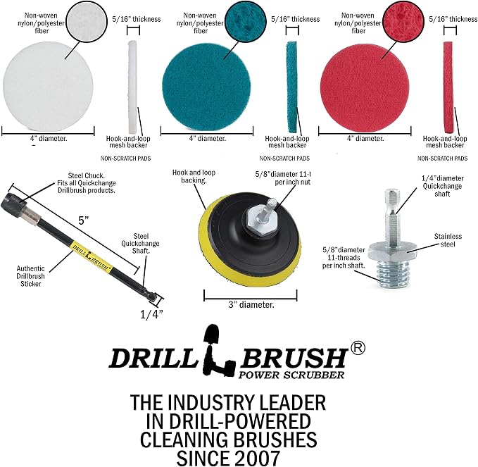 Drill Brush Power Scrubber by Useful Products - Image 7