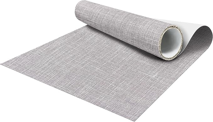Fine Linen Fabric Patches, Self-Adhesive, 12x40 Inch, by ForABetterHomeLife