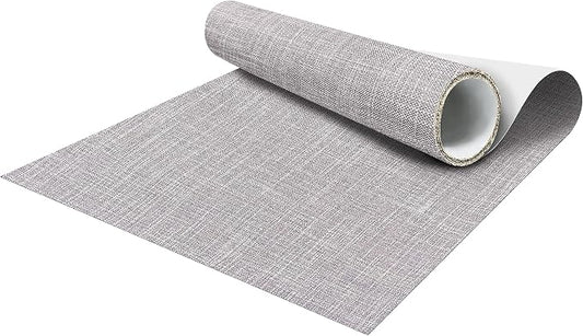 Fine Linen Fabric Patches, Self-Adhesive, 12x40 Inch, by ForABetterHomeLife