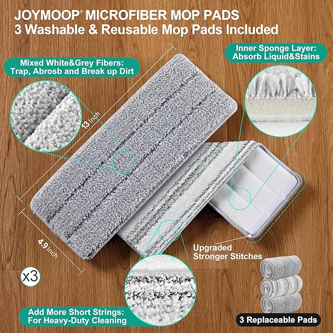 JOYMOOP Mop and Bucket with Wringer Set - Image 5