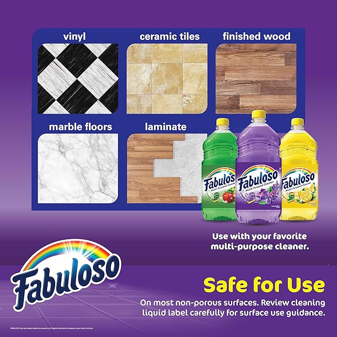Fabuloso Microfiber Cleaning Cloths, Rainbow - Image 6