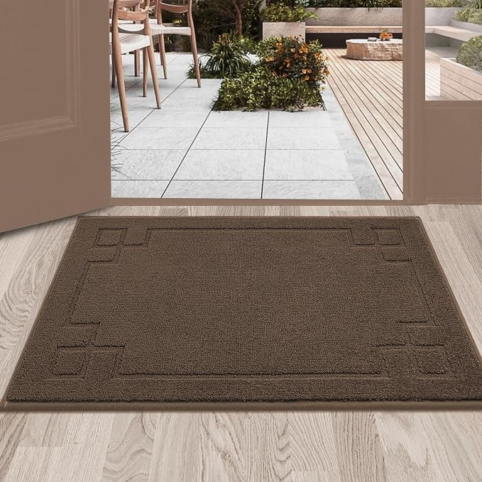 BEQHAUSE Door Mat 24" x 36", Non-Slip Door Mats Indoor Entryway Rugs Washable - Image 8