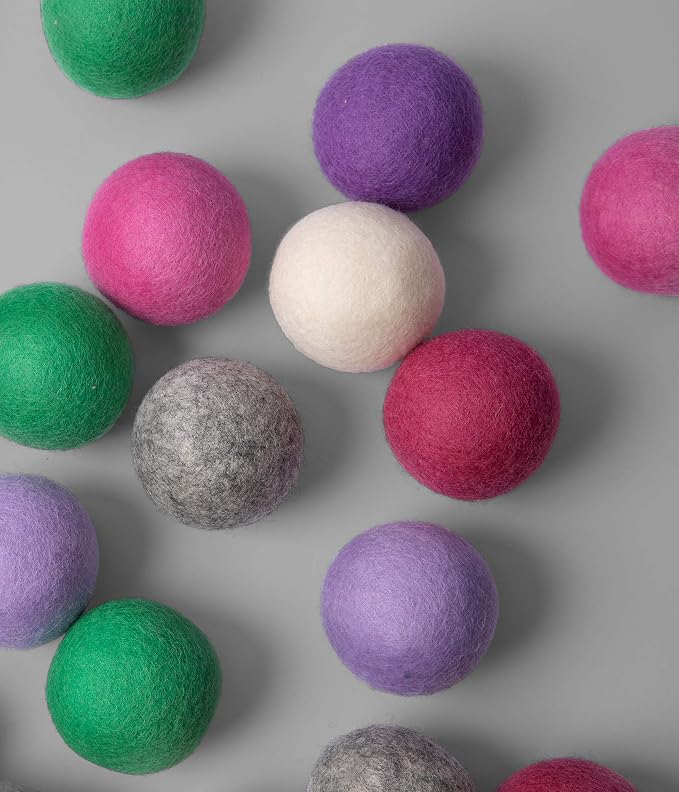Wool Dryer Balls for use as Natural Fabric Softener - Image 4