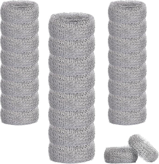 24 Pieces Stainless Steel Lint Traps by Norlitec