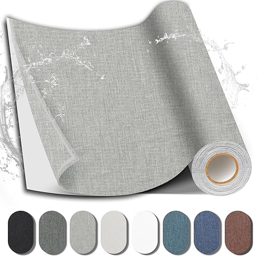 Fabric Repair Patch, 17X158 Inch Fabric Large Repair Tape, Self-Adhesive Patches by SHAGOOM