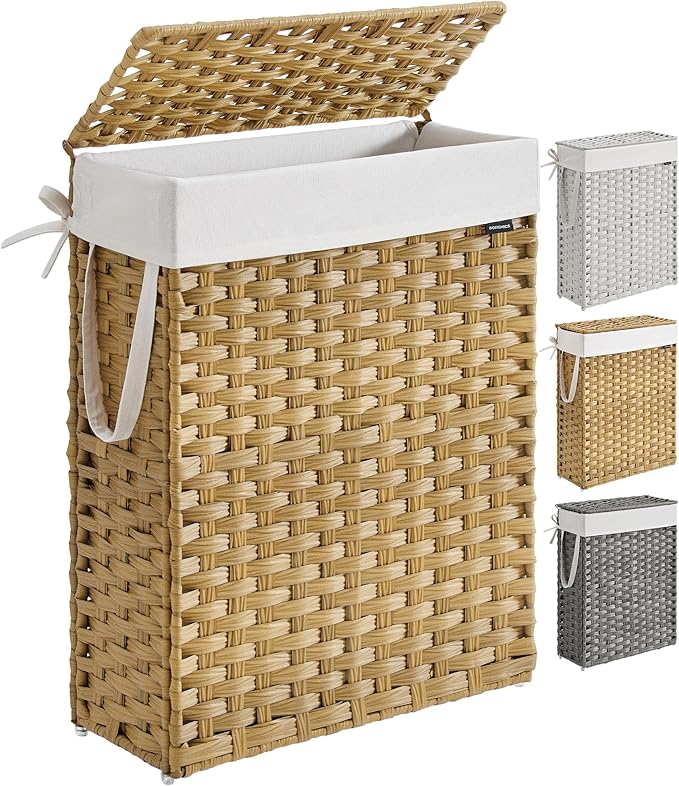 SONGMICS Slim Laundry Hamper by SONGMICSbySONGMICSHOME