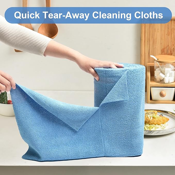 LIVOS Microfiber Cleaning Cloth Roll - Image 2