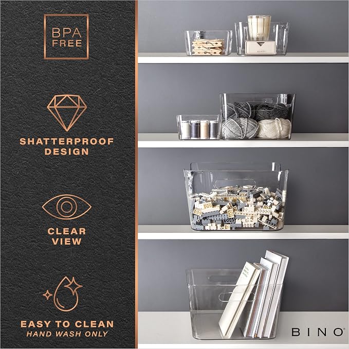 BINO | Plastic Storage Bins, Small - Image 7