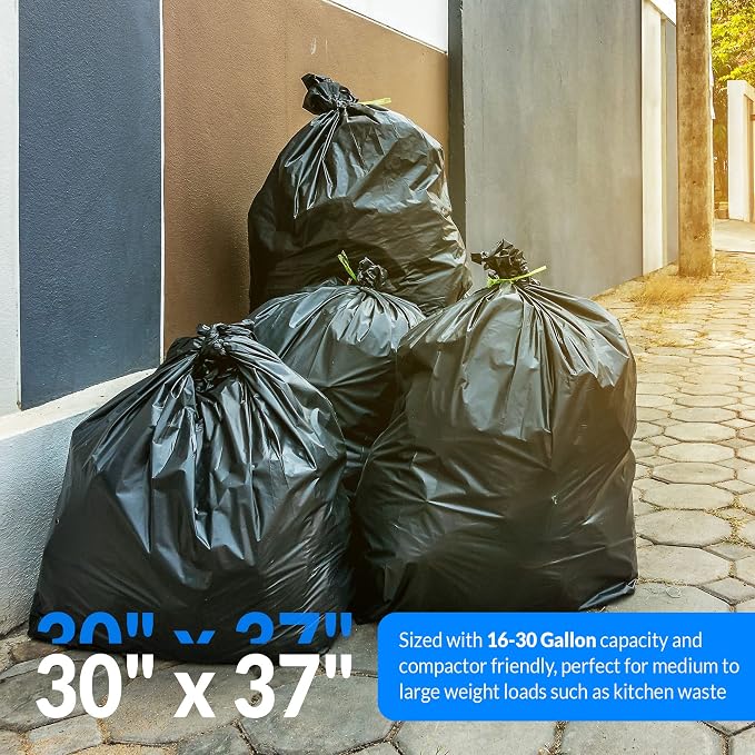 Reli. 16-25 Gallon Trash Bags | 500 Bags | Black | Home, Kitchen | Strong | - Image 4