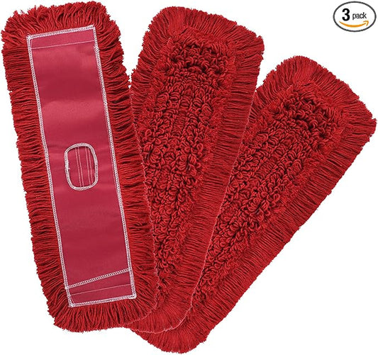 Matthew Cleaning 24'' Industrial Strength Cotton Dust Mop Refill Washable by MATTHEWCLEANINGPRODUCTS