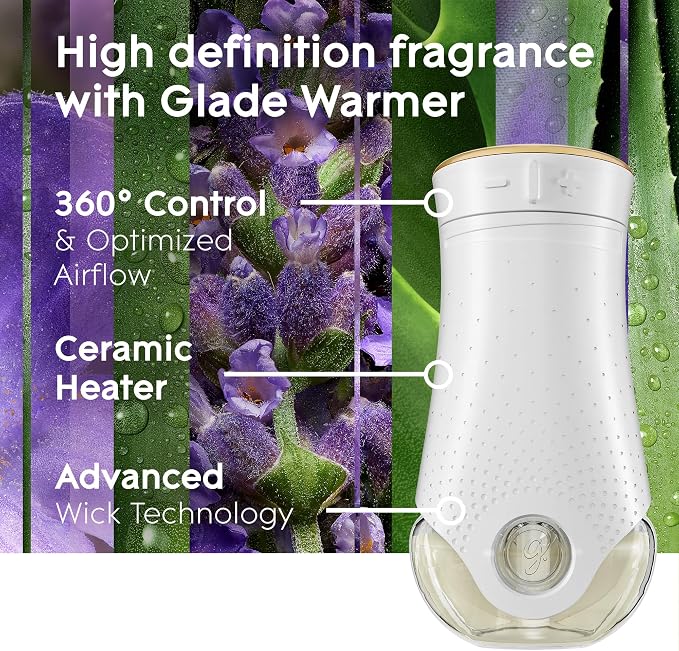 Glade PlugIns Refills Air Freshener, Tranquil Lavender & Aloe, Scented and - Image 6