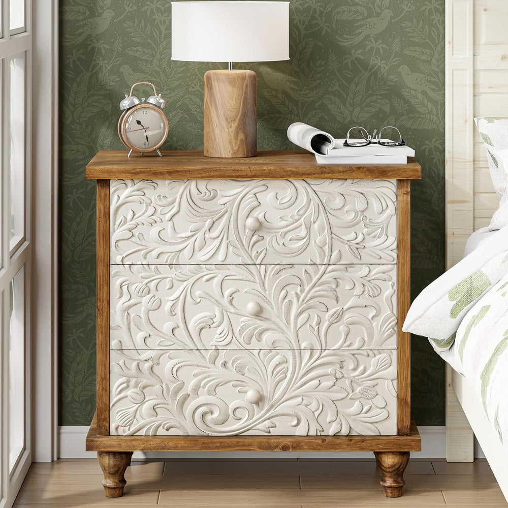 3 Drawer Farmhouse Dresser x 2P