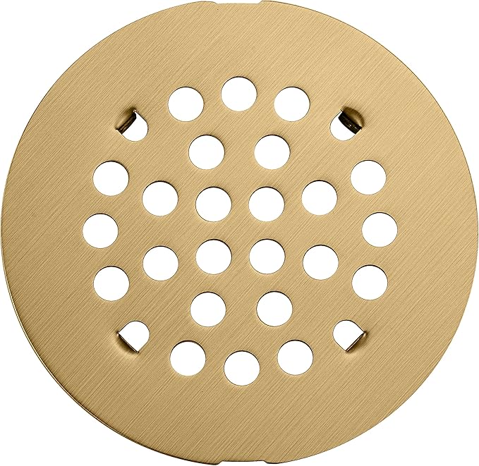 rrajj 4-1/4 Inch Round Snap-in Shower Floor Drain Cover Replacement Cover by RRAJJ