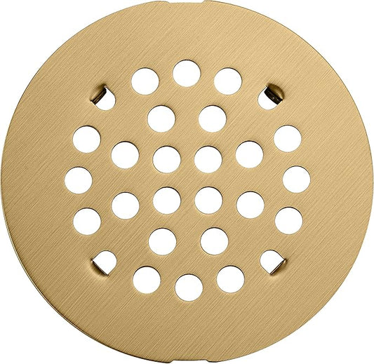 rrajj 4-1/4 Inch Round Snap-in Shower Floor Drain Cover Replacement Cover by RRAJJ