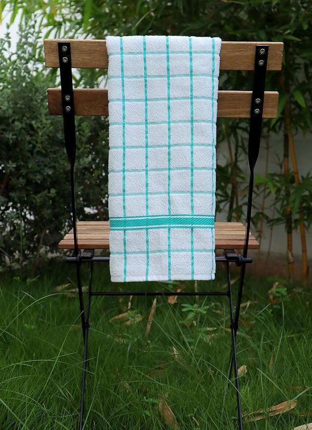 AMOUR INFINI Terry Cotton Kitchen Towels 4-Pack - Image 4