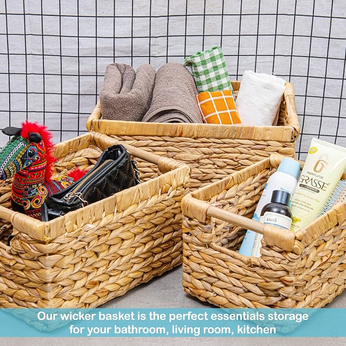 Water Hyacinth Storage Baskets - Image 2