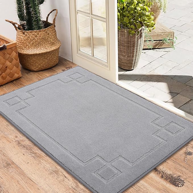 BEQHAUSE Door Mat 20" x 32", Non-Slip Door Mats Indoor Entryway Rugs Washable - Image 9