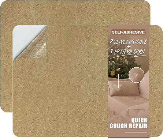 Azobur Fabric Couch Repair Patch 8.3 x 11 inches, Self-Adhesive Fabric Repair by Azobur