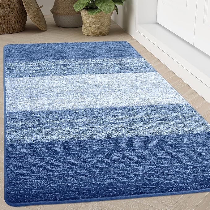 Kitinjoy Indoor Outdoor Door Mat, 71x47 Non-Slip Absorbent Dirt Trapper by Kitinjoy