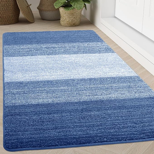 Kitinjoy Indoor Outdoor Door Mat, 71x47 Non-Slip Absorbent Dirt Trapper by Kitinjoy