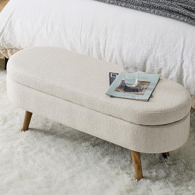 Furnimart 43.5" Queen Size Storage Bedroom Bench by FurnimartFurniture