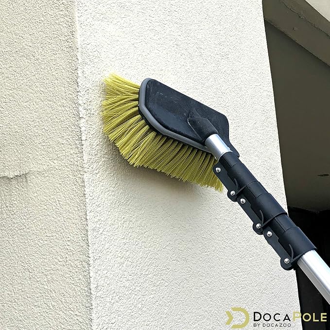 DOCA Scrub Brush Attachment for Long Handle Extension Pole - Image 3