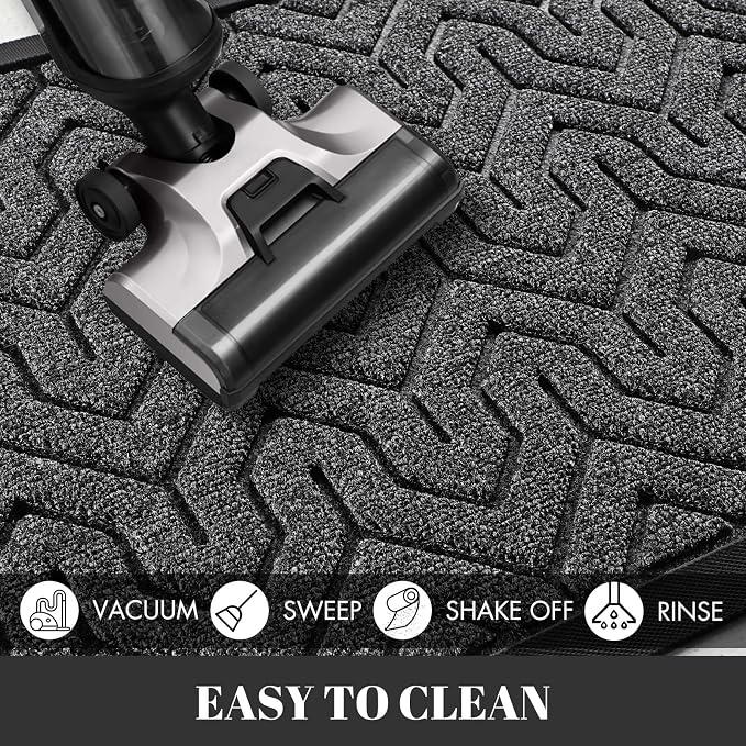 Yimobra Extra Large Door Mat Outside Entrance 60x32, Waterproof Heavy Duty - Image 5