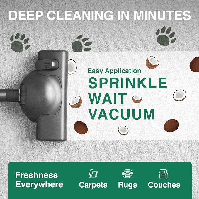 Good Natured Brand | Carpet Deodorizer & Freshener Powder | 31 oz Pet Odor - Image 5