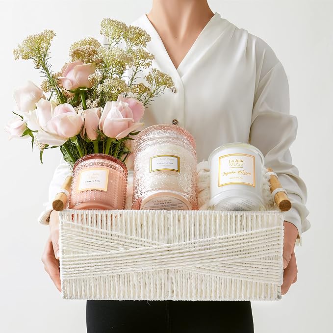 LA JOLIE MUSE Wicker Storage Baskets - Image 3