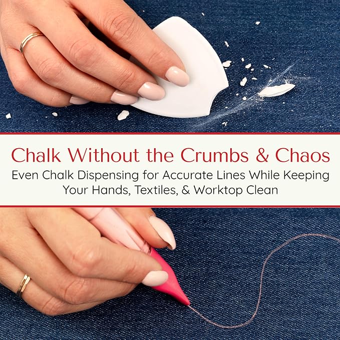 Fabric Markers for Sewing – Ergonomic Tailors Chalk Pen - Image 7