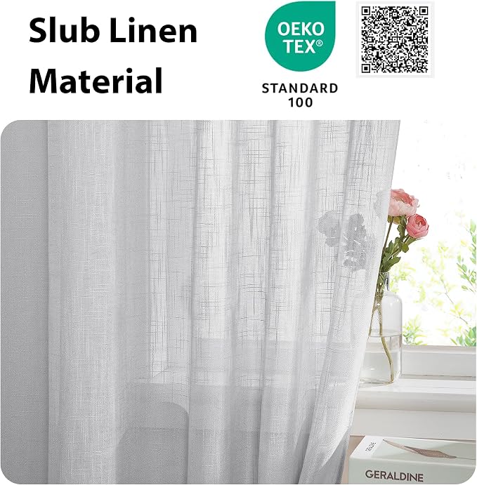 NICETOWN Translucent Door Curtain - Image 4
