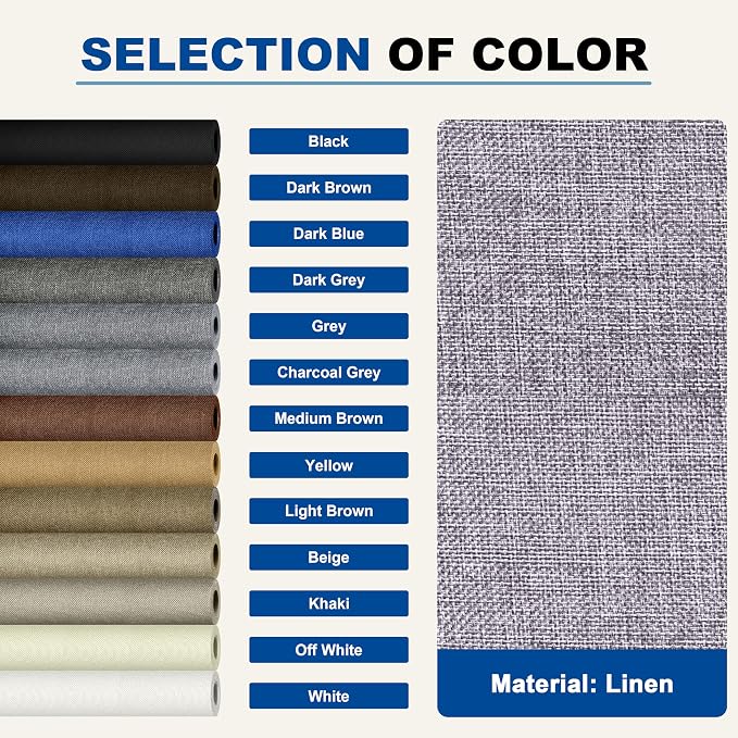 KING MOUNTAIN Linen Repair Patches, Self-Adhesive Linen Fabric Patches - Image 7