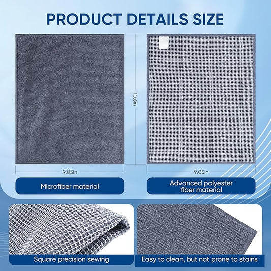Forggon10 Pcs New Upgrade 2-Layer Non Scratch Wire Dishcloth, Wire Dishwashing - Image 2