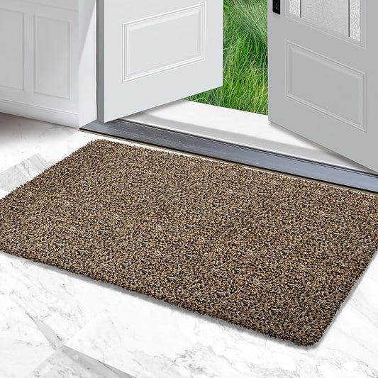 Premium Microfiber Indoor Door Mat – 32"x48" Washable Entry Mat, Waterproof by RugMast